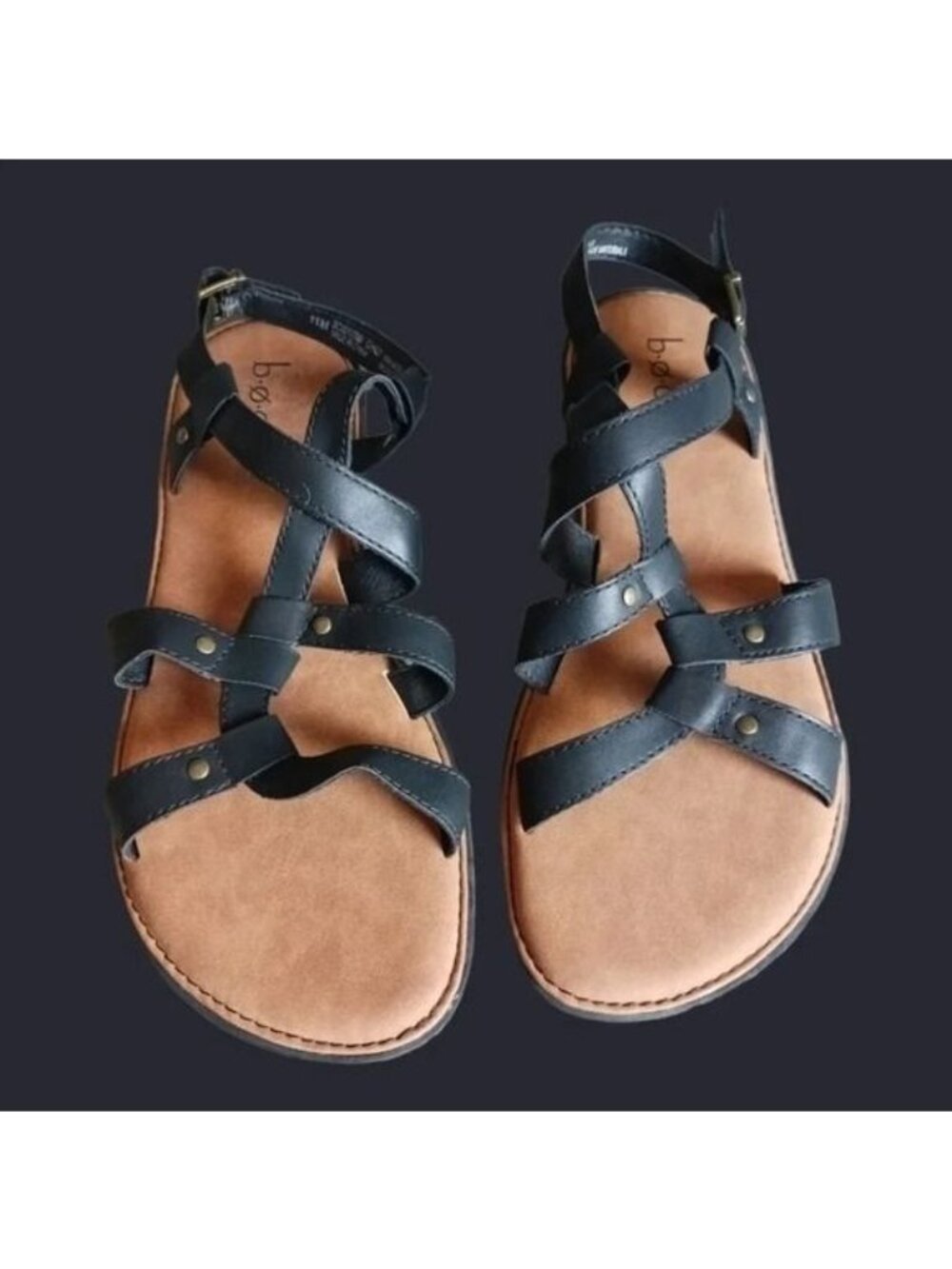B.O.C Marisel strappy slingback sandal black 11M